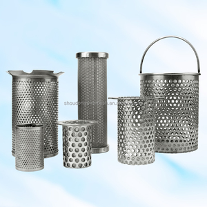 Filtre récupérable en acier inoxydable 316 OEM, doté de trous ronds et carrés, utilisé pour la filtration du gaz et des eaux usées - Product Image 2