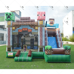 <span class=keywords><strong>Castillo</strong></span> Inflable de Grado Comercial con Tobogán, <span class=keywords><strong>Castillo</strong></span> Hinchable Combinado, Brincolín para Niños, Fábrica de Brincolines Inflables - Product Image 3