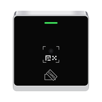Lecteur de codes QR RFID tout-en-un, lecteur de cartes à code-barres pour contrôle d'accès, 125 kHz/13,56 MHz Wiegand 26-64 bits RS485 EM++