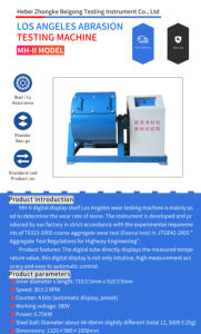 Los Angeles Slijttester/Civieltechnische Laboratoriumapparatuur/Slijtvastheidstester - Product Image 6