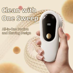 Venta al por mayor recargable eléctrica pantalla Digital Fuzz Shaver ropa <span class=keywords><strong>de</strong></span> lana removedor <span class=keywords><strong>de</strong></span> pelusas Hairball Trimmer Fabric Shaver - Product Image 6