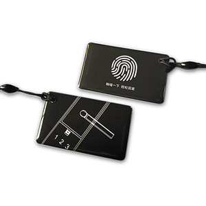 Tiên Tiến Mini Tag Không Thấm Nước IC Thẻ 13.56Mhz Rfid Epoxy Kiểm Soát Truy Cập Thẻ Cổ Điển 1K Con Chip Linh Hoạt Màu Đen Mô Hình ISO - Product Image 1