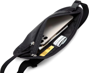 Riñoneras de Viaje con Logotipo Personalizado, Riñonera Deportiva Portátil y Duradera, Ajustable, de Nailon Ligero e Impermeable, Gran Venta - Product Image 1