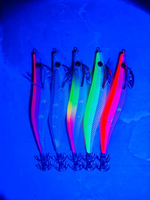 Raylor Oem Nouveau Design 2.5 #   3 #   3.5 #    Leurre de pêche en mer longue portée pour eau salée, effet dichroïque, pulvérisation de peinture, type Squid Jig Egi