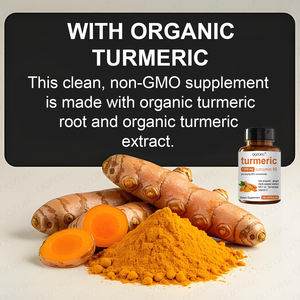 Fabricant OEM LDJ, capsules de curcuma, 120 comprimés, vitamine C, <span class=keywords><strong>propolis</strong></span> d'abeille, gingembre, huile MCT, extrait de poivre noir, soutien immunitaire pour adultes - Product Image 4