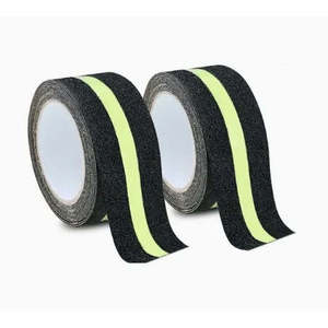 Cintas de Seguridad Industriales de PEVA para Escaleras, Cinta de Advertencia Negra y Amarilla para Escaleras de Fábrica y Rampas de Carga con Alta Tracción - Product Image 6