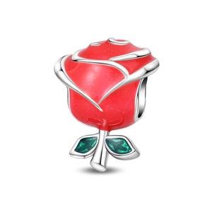 Breloques en forme de cœur en argent et zircon pour Pandoraer, pour enfants, femmes, hommes, à porter tous les jours - Product Image 5