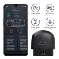 Lecteur de code moteur de scanner de diagnostic Advancer AD10 OBD2 avec système IOS et Android et affichage tête haute HUD