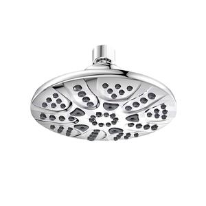 Pommeau de douche rond réglable de 6 pouces, jet de pluie massant pour salle de bain et lavage des cheveux - Product Image 3