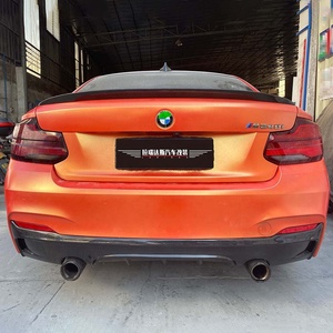Difusor trasero de fibra de carbono para <span class=keywords><strong>BMW</strong></span> <span class=keywords><strong>Serie</strong></span> <span class=keywords><strong>2</strong></span> F22 F23 M Package M235i M240i 2014-2019 - Product Image 2