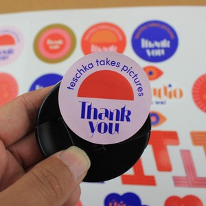 สติกเกอร์เปลือกไข่สีเขียวสำหรับแนะนำตัวเอง - Product Image 2