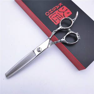 กรรไกรตัดผมอิโนะอุเอะ 440C สแตนเลสสตีล ใบมีดคม ด้ามยาว กรรไกรซอยผม กรรไกรตัดผมตรง อุปกรณ์ช่างตัดผมมืออาชีพ - Product Image 3