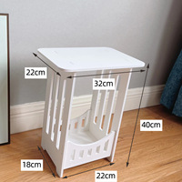 Table basse/table d'angle au design moderne, fabriquée en Chine, à prix avantageux, avec pieds en acier pour la maison