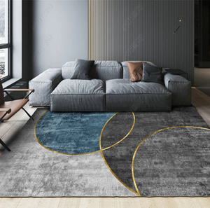 Alfombra y tapetes sencillos de estilo nórdico para sala de estar, manta para mesa de café y sofá, decoración del hogar, alfombrilla antideslizante para juegos para niños - Product Image 6