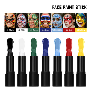 <span class=keywords><strong>Crayon</strong></span> de Maquillage Visage <span class=keywords><strong>en</strong></span> Gros, Très Pigmenté, pour Art Corporel, Imperméable, Résistant à la Transpiration, Longue Durée, pour Visage, Cou et Mains - Product Image 1