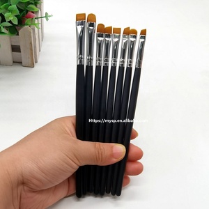 Pincel para Cejas y Delineador <span class=keywords><strong>de</strong></span> <span class=keywords><strong>Ojos</strong></span>, con Punta Fina y Afilada, Ultrafino, Plano, Recto, Angular y Redondo - Product Image 6