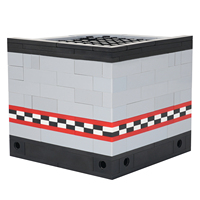 MOC1282 Ours de Minuit Étape 230 Pièces Briques avec Foxy Collection Éducatif à Assembler Jeu FNAF Blocs de Construction Jouets Cadeaux pour Enfants