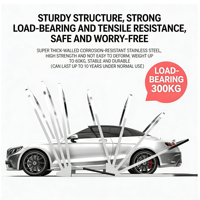 Tente de garage de voiture pliable portable de qualité supérieure pour l'extérieur, tente de garage de voiture automatique pliable pour abri de voiture en plein air