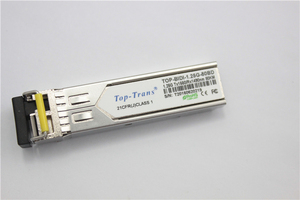 TBD-1.25G-80AL/BL SFP BIDI 1.25G 1490nm/1550nm 80km ไฟเบอร์โหมดเดี่ยว 1000BASE-ZX โมดูล SFP แบบ Simplex LC DDM TBD-1.25G-80AL/BL TB - Product Image 3