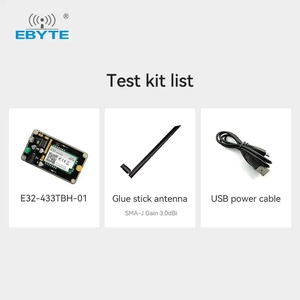 Ebyte E32-433TBH-01 433MHz SMD ประเภท LoRa Solution บอร์ดพัฒนาโมดูล LoRa แบบ USB to TTL ป้องกันการรบกวน - Product Image 3