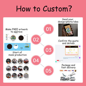 OEM تصنيع مخصص شعار لصقة مطاطية 3D تنقش لينة PVC بقع للملابس - Product Image 3