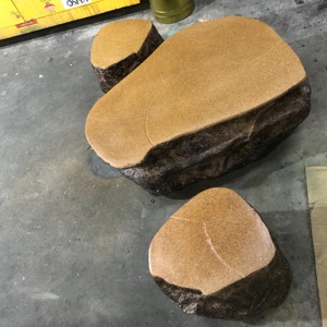 Juego de Mesa y Sillas de FRP con Acabado de Madera, Resistentes al Agua, para Jardín, Patio, Cafetería, Hotel, Muebles de Arte, Hecho en China, <span class=keywords><strong>Guatemala</strong></span> - Product Image 1