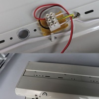 Plafonnier à grille LED T8 2X9W 2X18W avec diffuseur à lamelles 30x60 300x600 avec alimentation de secours Lifud
