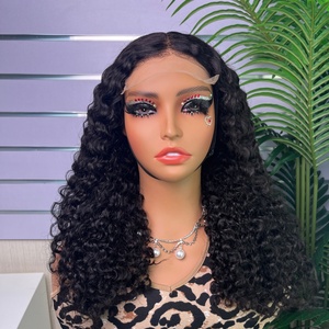 Hot Selling Factory Price 5*5 Burmese Curly <b>Wig</b> Brazilian Natural Wave Virgin PrePlucked Glueless <b>Wig</b> <b>Human</b> Hair <b>Wig</b> - Product Image 4