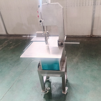 Machine à scier les os congelés verticalement, fonctionnement stable, équipement de découpe d'os de poulet pour l'industrie alimentaire