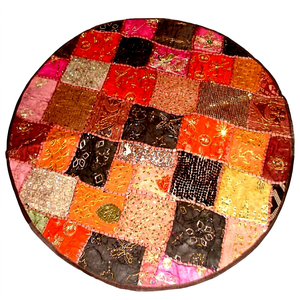 Exquisito tapiz de retazos Vintage, decoración de pared étnica india - Product Image 1