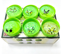 Dumplings de Noël Grinch, Dumplings mystère Grinch, Dumplings vert moelleux, Dumplings Grinch Petin, Dumplings Grinch moelleux pour enfants