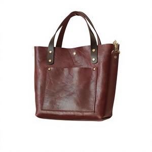 Disponible en Stock, Bolso de Mano para Mujer 100% Cuero, Duradero, Impermeable, con Cierre de Cremallera, Correa Extraíble, Ligero, Personalizable, Venta al Por Mayor - Product Image 6