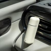 Diffuseur de parfum miniature de luxe SCENTA avec logo personnalisé pour voiture, diffuseur d'air électrique USB pour voiture avec ensemble de 6 huiles parfumées de 5 ml, en plastique