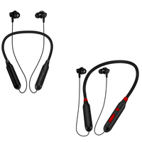 Casque Stéréo Bluetooth à Basses Puissantes, Sans Fil, à Porte-Cou