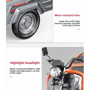 Tricycle Électrique 60V Personnalisé pour le Commerce Extérieur, Triporteur Utilitaire à Plateau pour le Transport et la Livraison, pour Adultes - Product Image 4