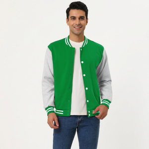 Blouson universitaire d'hiver pour homme style urbain 2025 – Matériaux personnalisés – Prix de gros en promotion - Product Image 1