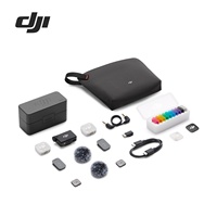 Microphone Lavalier Sans Fil DJI Mic Mini2 Deux Émetteurs Un Récepteur Connecteurs TYPE-C/3.5mm pour Vidéos Courtes et Diffusion en Direct