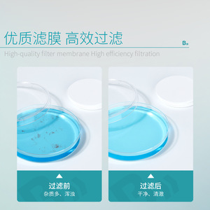 เมมเบรนกรองไมโครพอรัส PTFE ไบโอ บิคแมน แบบไฮโดรฟิลิก สำหรับตัวอย่างน้ำและจุลินทรีย์ - Product Image 4