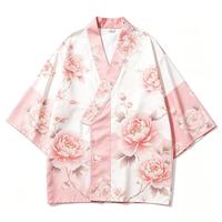 Kimono japonais unisexe pour cosplay d'anime, costume traditionnel, taille plus, respirant, écologique, pour performance HAPPI