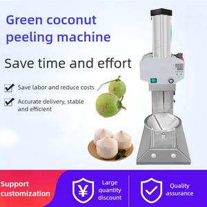 Máquina automática para lavar y pelar frutas y verduras: pan de fruta, mango, piña, coco - Product Image 3