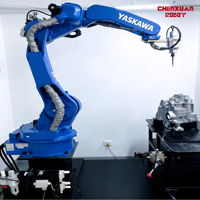 Brazo robótico de soldadura automática de seis ejes YASKAWA AR1440 de alta calidad se puede utilizar para soldar o tallar moldes de espuma