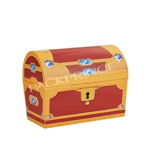 กล่องเก็บของเล่นสำหรับเด็ก,กล่องสมบัติกระดาษแข็งแฟชั่นกล่องของขวัญใส่กระเป๋าเดินทางสำหรับเด็ก