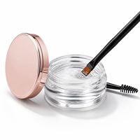 Gel à sourcils teinté waterproof longue tenue végétalien bio avec brosse - Kit cosmétique de beauté à marque privée