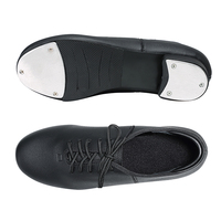 Chaussures de claquettes de style Oxford en cuir PU à lacets avec table de son pour femmes et hommes chaussures de claquettes