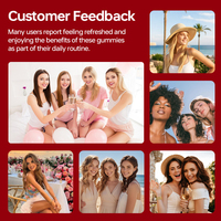 Gummies Probiotiques pour Femmes avec Orme Rouge et Ananas Tropical Hawaïen pour la Santé Intestinale – Fabricant OEM de Suppléments pour la Santé Intestinale
