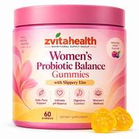 Gummies Probiotiques pour Femmes Marque Blanche avec Orme Rouge – Soutien de la Flore Intime et du pH pour la Santé Féminine – OEM ODM