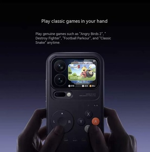 Coque de <span class=keywords><strong>Protection</strong></span> Rétro Console de Jeu <span class=keywords><strong>Portable</strong></span> pour Téléphone Mobile Xiaomi 17 Pro Max Anti-Choc et Game Boy à Cliquet - Product Image 6