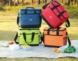 Hot Sale <b>Large</b> Portable Waterproof Lunch <b>Cooler</b> <b>Bag</b> Fashion Insulation Picnic and Meal Package for Lunch Office or Picnics - Product Image 1