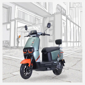 มอเตอร์ไซค์สปอร์ต EU CB018 แบตเตอรี่ลิเธียมถอดได้ 60V20AH มอเตอร์ไร้แปรงถ่าน ความเร็ว 45 กม./ชม. ระยะทาง 60 กม. 2 ล้อ - Product Image 3