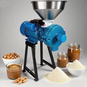 เครื่องบดแป้งข้าวสาลีข้าวโพดแบบไฟฟ้าเครื่องบดข้าวบาร์เลย์วางถั่วพร้อมบรรจุเครื่องจักรในฟาร์ม - Product Image 5